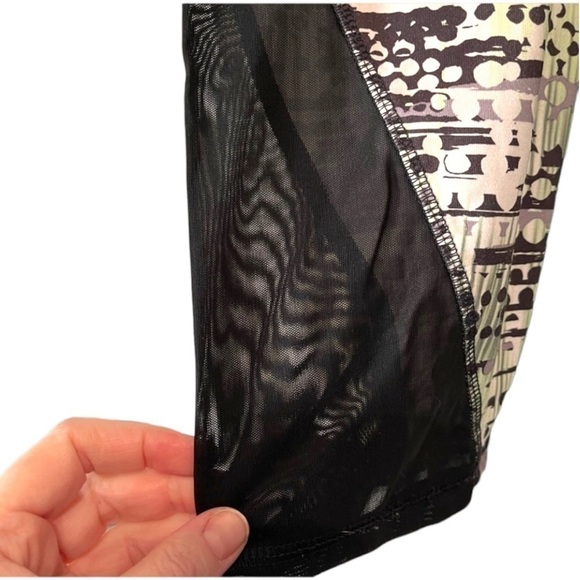 RBX Stratus Mesh Ankle Cropped Leggings - Picture 6 of 9